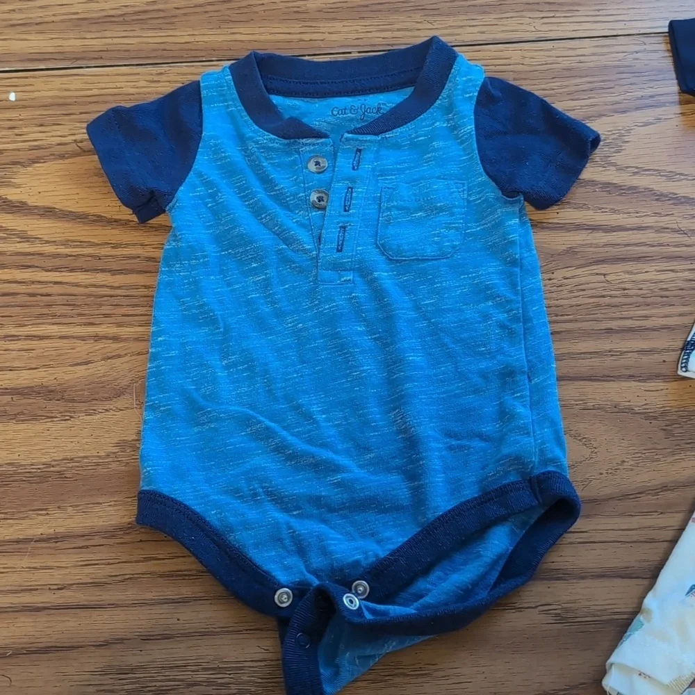 Baby Boy's Mixed Brands Summer 4-Piece Bundle Size 0-3 Months